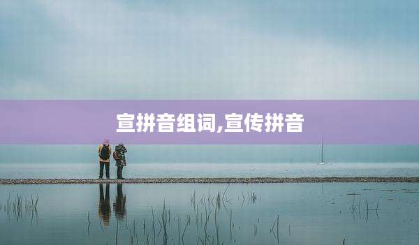 宣拼音组词,宣传拼音