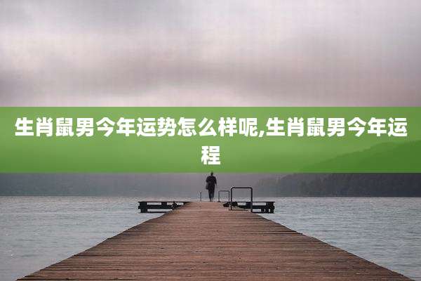 生肖鼠男今年运势怎么样呢,生肖鼠男今年运程