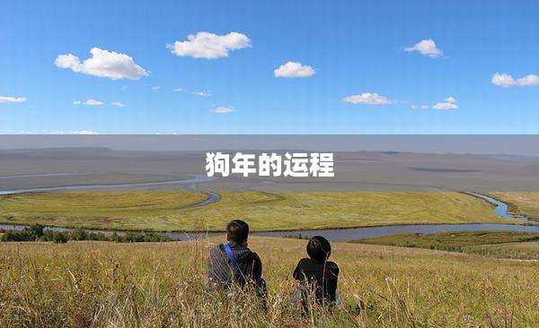 狗年的运程