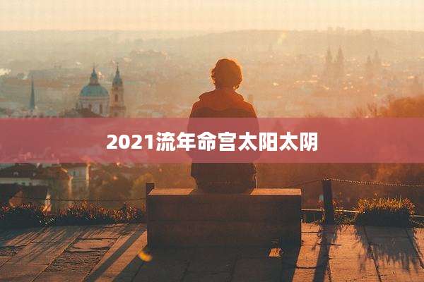2021流年命宫太阳太阴