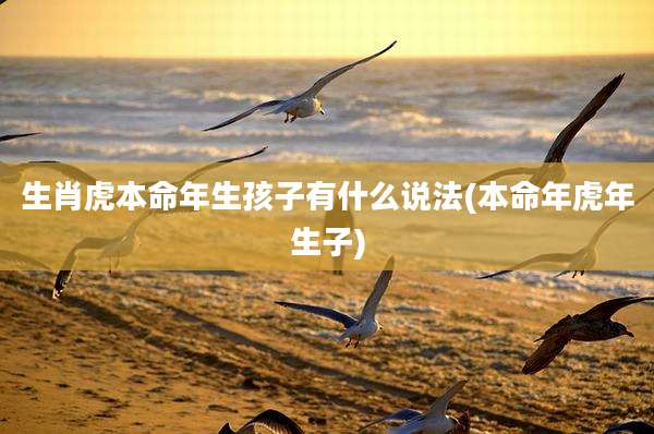 生肖虎本命年生孩子有什么说法(本命年虎年生子)