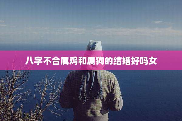 八字不合属鸡和属狗的结婚好吗女
