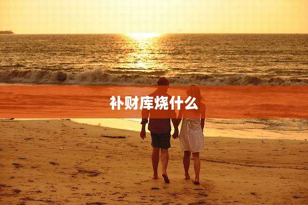 补财库烧什么