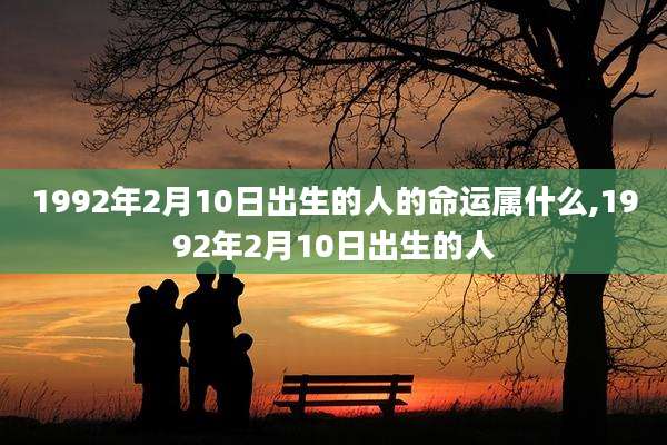 1992年2月10日出生的人的命运属什么,1992年2月10日出生的人