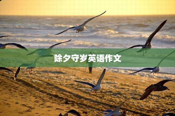 除夕守岁英语作文
