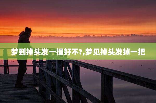梦到掉头发一撮好不?,梦见掉头发掉一把
