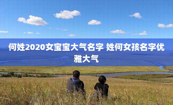 何姓2020女宝宝大气名字 姓何女孩名字优雅大气