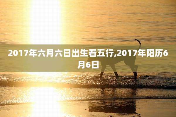 2017年六月六日出生看五行,2017年阳历6月6日