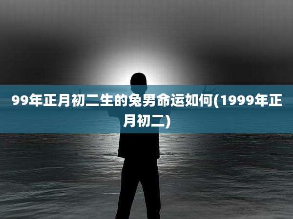 99年正月初二生的兔男命运如何(1999年正月初二)