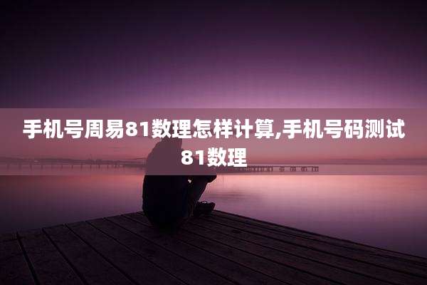 手机号周易81数理怎样计算,手机号码测试81数理