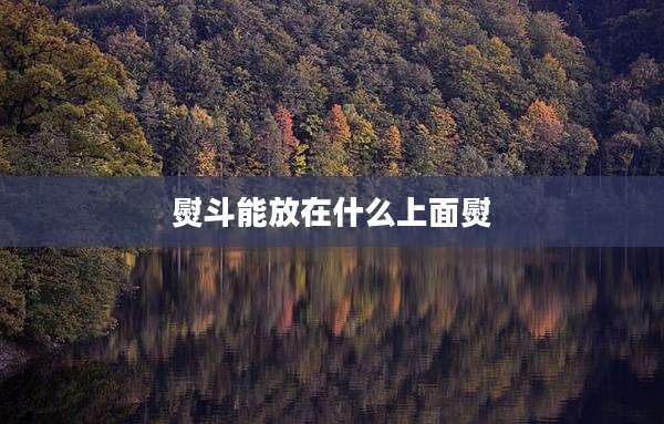 熨斗能放在什么上面熨