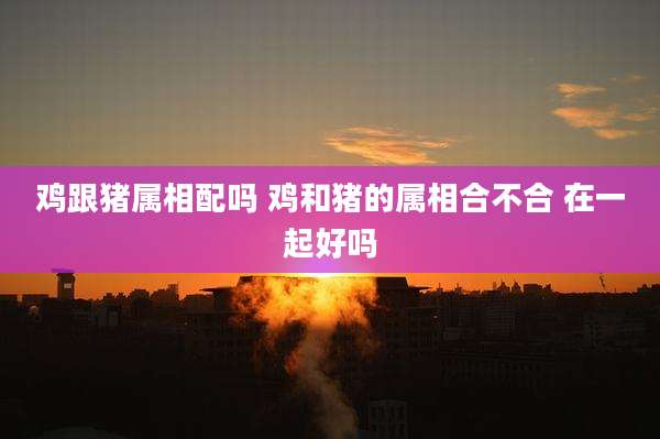 鸡跟猪属相配吗 鸡和猪的属相合不合 在一起好吗