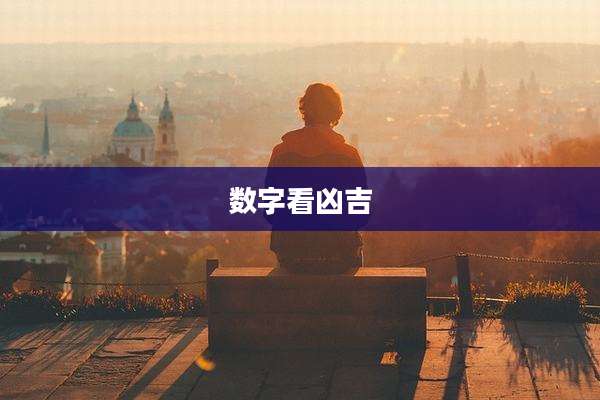 数字看凶吉