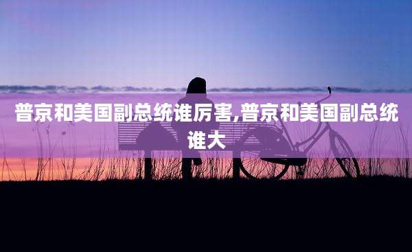 普京和美国副总统谁厉害,普京和美国副总统谁大