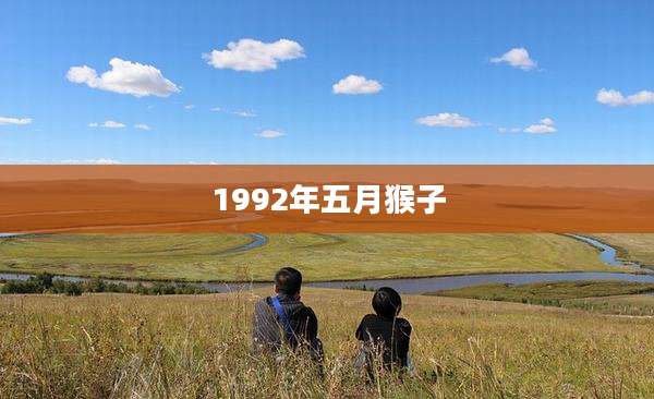1992年五月猴子