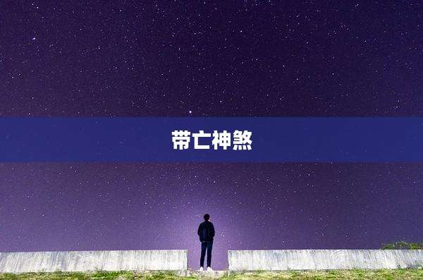 带亡神煞
