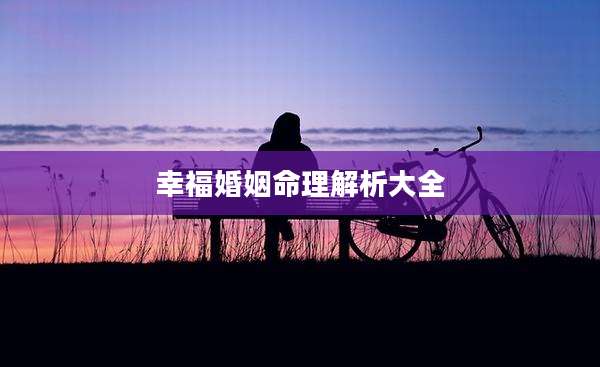 幸福婚姻命理解析大全
