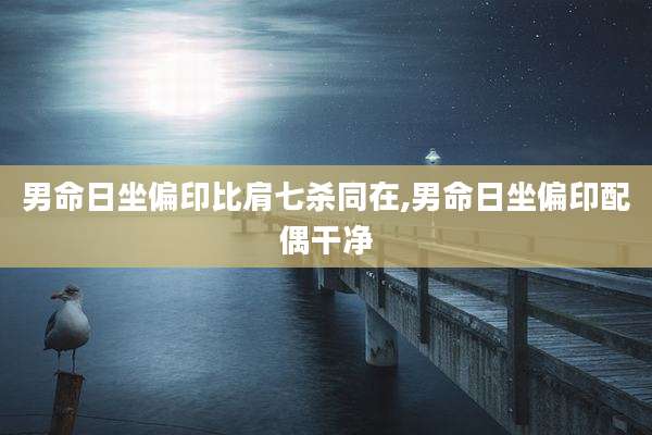 男命日坐偏印比肩七杀同在,男命日坐偏印配偶干净