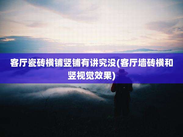 客厅瓷砖横铺竖铺有讲究没(客厅墙砖横和竖视觉效果)