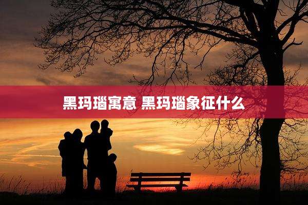 黑玛瑙寓意 黑玛瑙象征什么