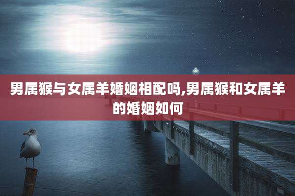 男属猴与女属羊婚姻相配吗,男属猴和女属羊的婚姻如何