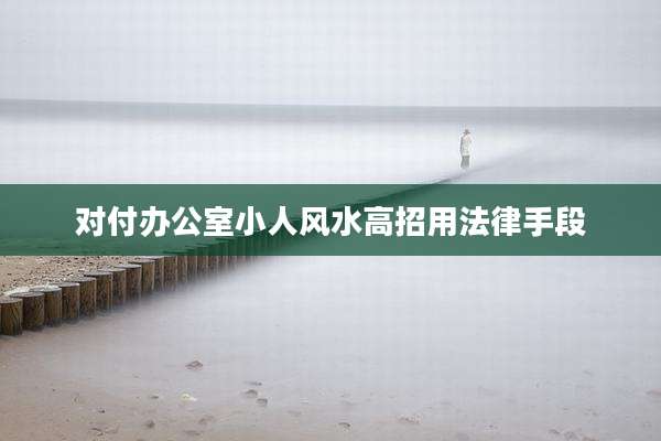 对付办公室小人风水高招用法律手段