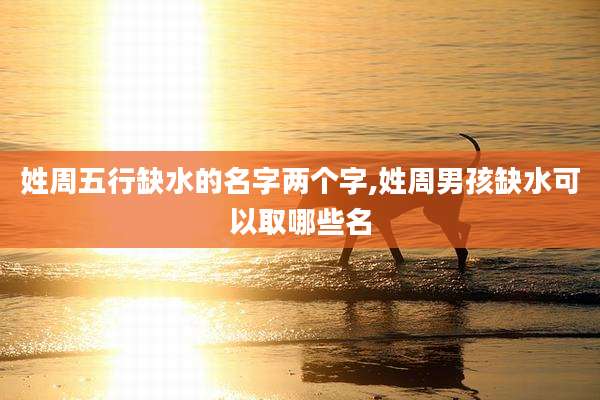 姓周五行缺水的名字两个字,姓周男孩缺水可以取哪些名