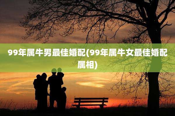 99年属牛男最佳婚配(99年属牛女最佳婚配属相)