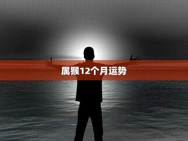 属猴12个月运势