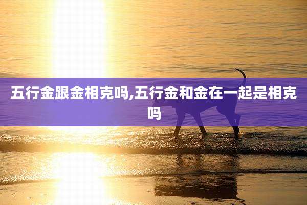 五行金跟金相克吗,五行金和金在一起是相克吗