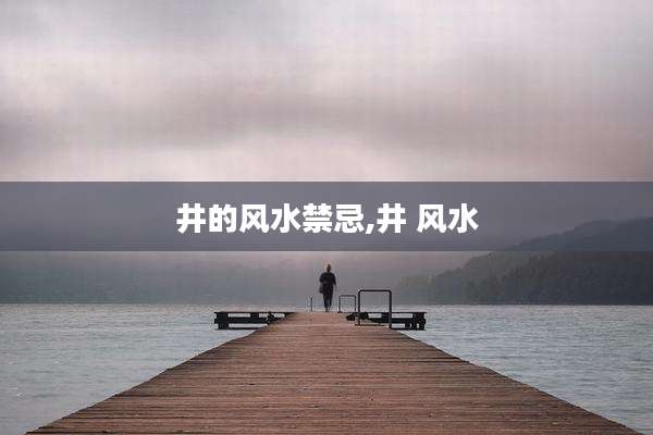 井的风水禁忌,井 风水
