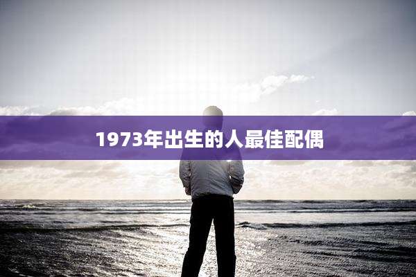 1973年出生的人最佳配偶
