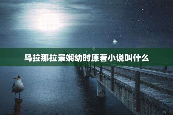 乌拉那拉景娴幼时原著小说叫什么