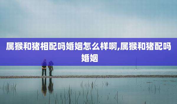 属猴和猪相配吗婚姻怎么样啊,属猴和猪配吗 婚姻