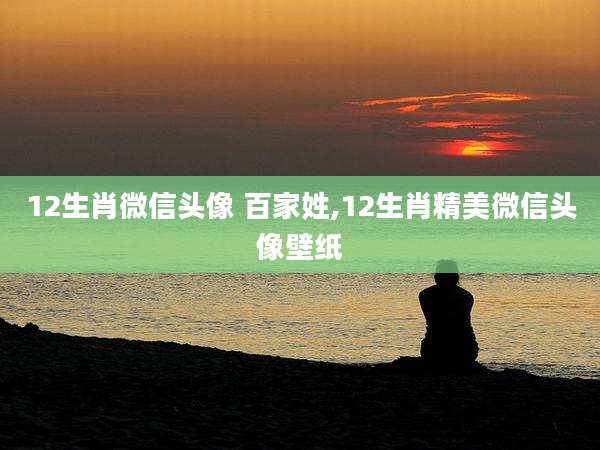 12生肖微信头像 百家姓,12生肖精美微信头像壁纸