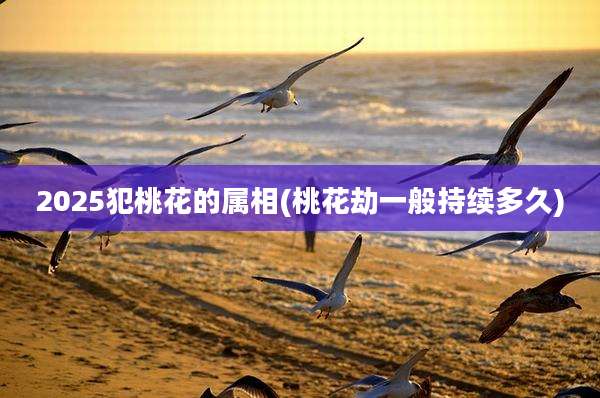 2025犯桃花的属相(桃花劫一般持续多久)