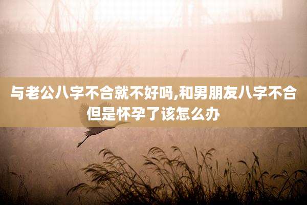 与老公八字不合就不好吗,和男朋友八字不合但是怀孕了该怎么办