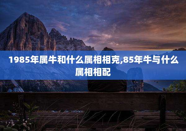 1985年属牛和什么属相相克,85年牛与什么属相相配