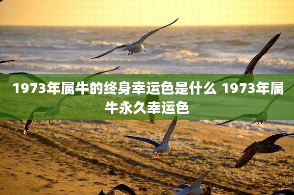 1973年属牛的终身幸运色是什么 1973年属牛永久幸运色