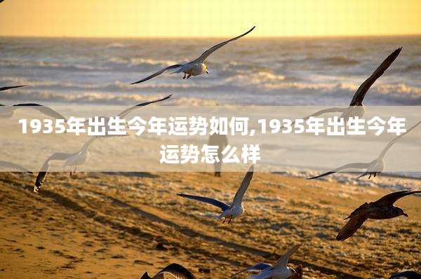1935年出生今年运势如何,1935年出生今年运势怎么样