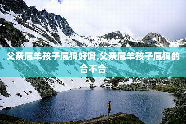 父亲属羊孩子属狗好吗,父亲属羊孩子属狗的合不合