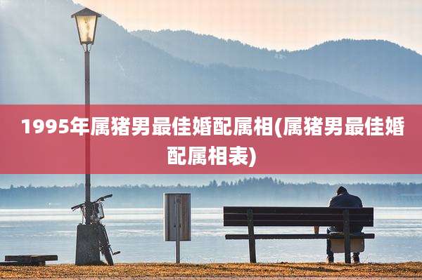 1995年属猪男最佳婚配属相(属猪男最佳婚配属相表)