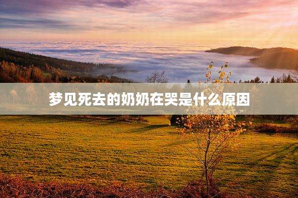 梦见死去的奶奶在哭是什么原因