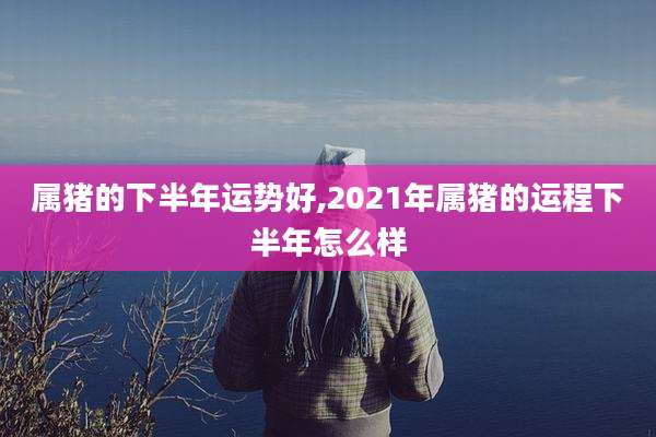 属猪的下半年运势好,2021年属猪的运程下半年怎么样