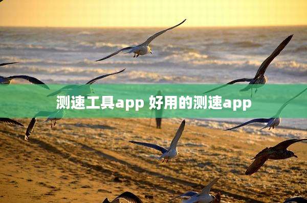 测速工具app 好用的测速app