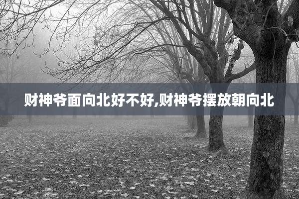 财神爷面向北好不好,财神爷摆放朝向北