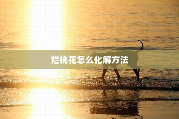 烂桃花怎么化解方法