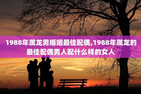 1988年属龙男婚姻最佳配偶,1988年属龙的最佳配偶男人配什么样的女人