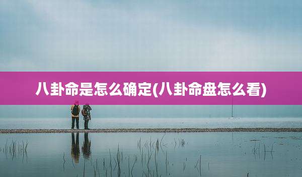 八卦命是怎么确定(八卦命盘怎么看)