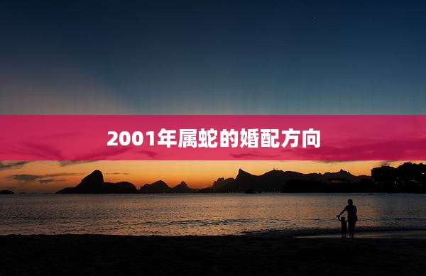 2001年属蛇的婚配方向